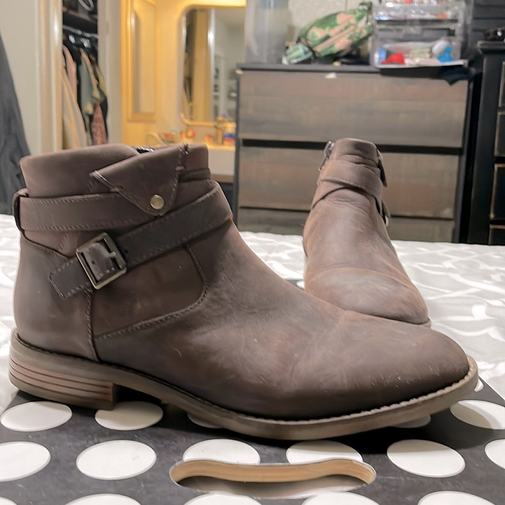 Clark booties